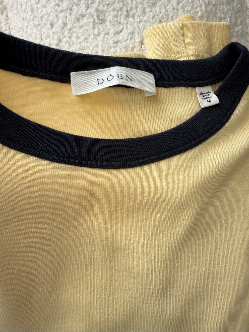 Doen Vivi Tee in Wild Honeysuckle Size M - Picture 13 of 14
